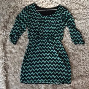 Cute Chevron Patterned Dress!